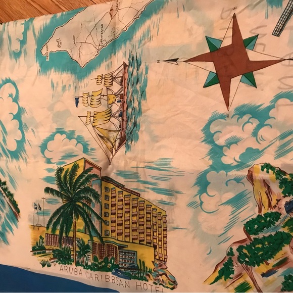 VINTAGE ARUBA SCARF - Picture 5 of 6